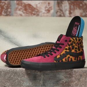 Vans Sk8-Hi Pro 'Punk' Beet Red! Rare!